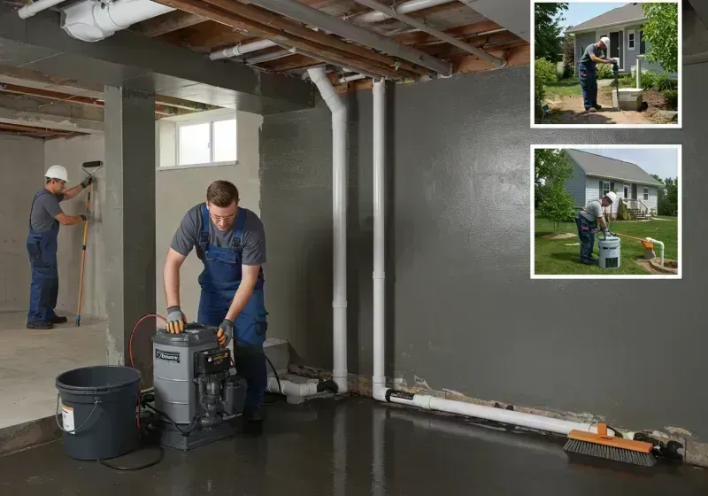 Basement Waterproofing and Flood Prevention process in Burns, TN